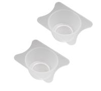 YTtkku 2 filtri efficienti per pittura che garantiscono un controllo preciso della vernice e una riduzione dei rifiuti per attività professionali aerografi tazza accessori per la realizzazione di