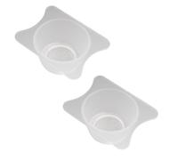 YTtkku 2 filtri efficienti per pittura che garantiscono un controllo preciso della vernice e una riduzione dei rifiuti per attività professionali aerografi tazza accessori per la realizzazione di
