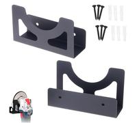 YTtkku 2 supporti per smerigliatrice di facile installazione, montaggio a parete, salvaspazio, per garage, officina, garage