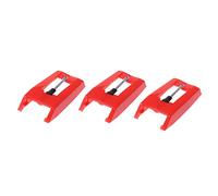YTtkku 3 pz/set grammofono in alluminio fonografo LP cartuccia giradischi sostituire cartuccia LP