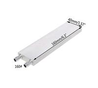 YTtkku 40x120mm Primario Alluminio Blocco di Raffreddamento Ad Acqua Dissipatore di Calore Per PC Laptop CPU Computer Dissipatore di Calore Pin di Raffreddamento CPU Radiatore di Dissipazione di