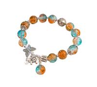 YTtkku Charm in cristallo di cristallo Srtetch Bead accessori gioielli fatti a mano elegante famiglia, Misura unica, come descritto