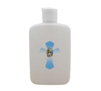 YTtkku Creative Cross Pattern Bottiglia di Acqua Santa Decorazione Riutilizzabile Contenitore di Acqua Sacra Forniture Per Feste Contenitore