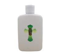 YTtkku Creative Cross Pattern Bottiglia di Acqua Santa Decorazione Riutilizzabile Contenitore di Acqua Sacra Forniture Per Feste Contenitore