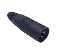 YTtkku Multiuso 3Pin XLR Maschio/Femmina Connettore Filo 3Poles XLR Microfono Spina Ad Alta Conducibilità Microfono Adattatore Connettore