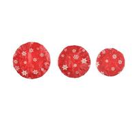 YTtkku Set di 3 coperchi lavabili in tessuto elasticizzato per cestini per la lievitazione del pane, conservazione degli alimenti e conservazione dei pasti