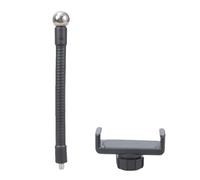 YTtkku Staffa per smartphone con montaggio a vite da 1/4 per treppiede Clip per telefono Flessibile Supporto di ricambio per tubo flessibile Morsetto Flessibile Supporto per telefono per streaming