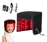 YTUOL Cappello per La Terapia della Crescita dei Capelli, con 168 LED a 660 NM E 56 LED a 880 NM, Tempo di Accensione 10-90 Minuti E Luminosità Regolabile su 5 Livelli, per Capelli più Folti E Spessi