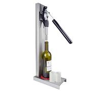 YTUOL Tappatrice per Bottiglie di Vino, Tappatrice Manuale per Bottiglie di Birra con 2 Manicotti in Pom, Adatta a Tappi da 20-22 Mm E Bottiglie da 375 Ml/500 Ml/750 Ml, Base Resistente E Stabile