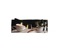 YTUOPWE A cup of warm tea Picture Baby Bow Fascia per capelli - Morbida, delicata sulla pelle ed elastica in poliestere per neonati da 0 a 6 mesi