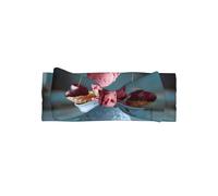 YTUOPWE Cherry Ice Cream - Fascia per bambini con fiocco, morbida, delicata sulla pelle ed elastica, in poliestere, per neonati da 0 a 6 mesi