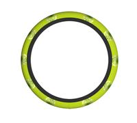 YTUOPWE Coprivolante con immagine di frullato verde rinfrescante, per donne e uomini, resistente, antiscivolo, elastico, facile da installare, per berline, SUV, ATV, camion