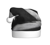 YTUOPWE Cucciolo e farfalla ombra immagine cappello di Natale per adulti materiale è morbido e leggero