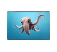 YTUOPWE Dumbo the Octopus Picture - Tappeto in tessuto di flanella, 152 x 99 cm, per soggiorno, ufficio, tavolino da caffè, letto, balcone