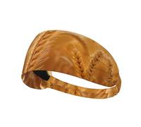 YTUOPWE Golden Wheat fields Picture Elastic Esercizio Fascia Sport Head Tie per uomini e donne, morbido, ad asciugatura rapida