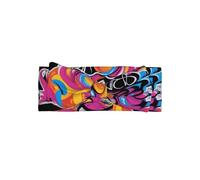YTUOPWE Graffiti Soul Picture - Fascia per bambini con fiocco, morbida, delicata sulla pelle ed elastica, in poliestere, per neonati da 0 a 6 mesi