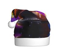 YTUOPWE Il cappello colorato magico di Natale dell'immagine delle lumache per il materiale adulto è morbido e leggero