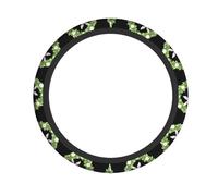 YTUOPWE Jasmine Coprivolante con immagine di coniglio bianco, per donne e uomini, resistente, antiscivolo, elastico, facile da installare, per berline, SUV, ATV, camion