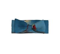 YTUOPWE Lighthouse on the Coast, fascia per bambini con fiocco, morbida, delicata sulla pelle ed elastica, in poliestere, per neonati da 0 a 6 mesi