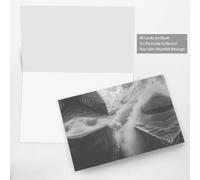 YTUOPWE Red Holiday saluto assegno carta vuota e perla bella nota vuota blocco edifici nelle nuvole Immagine