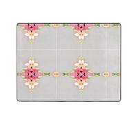 YTUOPWE Tappeto antiscivolo 160 x 122 cm Fiore di cinchona fiorente immagine buon assorbimento d'acqua adatto per cucina, bagno e soggiorno