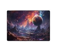 YTUOPWE Tappeto con immagine del mondo fantasy 203 x 147 cm, tappeto per soggiorno, ufficio, tavolino da caffè, letto, balcone, morbido, soffice, assorbe l'acqua, durevole