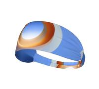 YTUOPWE The Halo of Color Picture Fascia elastica per esercizi sportivi, per uomini e donne, morbida, ad asciugatura rapida