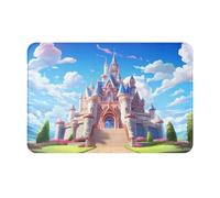 YTUOPWE Zerbino 40,6 x 61 cm Fuori dal castello Immagine assorbente antiscivolo per porte d'ingresso, ingressi e bagni