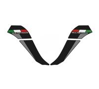 YTVPPKLGG Guarnizione Serbatoio Carburante Tappetino Antiscivolo per Protezione Serbatoio Laterale per Moto, Tappetino per Ginocchiera per D&ucati Multistrada 1200 1260 2015-2020
