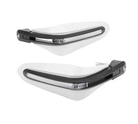 YTVPPKLGG Manubrio Grip Guard Shield Paramani per moto, indicatori di direzione a LED, copriparamani, manubri, ATV, motocross, scooter, ciclomotori