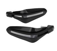 YTVPPKLGG Manubrio Grip Guard Shield Paramani per moto, indicatori di direzione a LED, copriparamani, manubri, ATV, motocross, scooter, ciclomotori