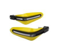 YTVPPKLGG Manubrio Grip Guard Shield Paramani per moto, indicatori di direzione a LED, copriparamani, manubri, ATV, motocross, scooter, ciclomotori