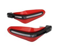 YTVPPKLGG Manubrio Grip Guard Shield Paramani per moto, indicatori di direzione a LED, copriparamani, manubri, ATV, motocross, scooter, ciclomotori
