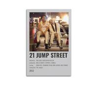 YTWRGWERR 22 poster di Jump Street su tela, decorazione artistica da parete, stile vintage, per soggiorno, camera da letto, 30 x 45 cm, senza cornice, stile