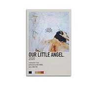 YTWRGWERR Album di ruolo con il nostro piccolo angelo, poster estetico decorativo da parete, poster decorativo vintage su tela per soggiorno, camera da letto, 50 x 75 cm, senza cornice