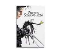 YTWRGWERR Edward - Poster con mani di forbice, decorazione artistica da parete, stile vintage, per soggiorno, camera da letto, 50 x 75 cm, senza cornice