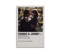 YTWRGWERR Poster di Frankie e Johnny su tela, decorazione artistica da parete, stile vintage, per soggiorno, camera da letto, 20 x 30 cm, senza cornice