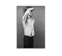 YTWRGWERR Poster di Mick Jagger, stampa artistica da parete estetica decorativa vintage su tela per soggiorno, camera da letto, 50 x 75 cm, senza cornice