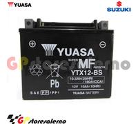 YTX12-BS BATTERIA YUASA SUZUKI 650 DL A V STROM ABS 2015
