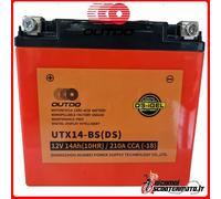 YTX14-BS BATTERIA OUTDO I GEL PIAGGIO Nexus 500cc 500 - UTX14-BS 554019DS#1709