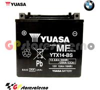 YTX14-BS BATTERIA YUASA BMW 600 C SPORT 2013