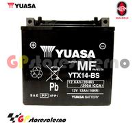 YTX14-BS BATTERIA YUASA GILERA 125 NEXUS IE E3 2011