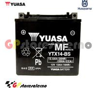 YTX14-BS BATTERIA YUASA HUSQVARNA 900 NUDA R 2012