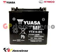 YTX14-BS BATTERIA YUASA KYMCO 700 MYROAD 2011