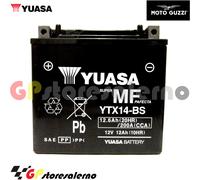 YTX14-BS BATTERIA YUASA MOTO GUZZI 750 AQUILA NERA 2015