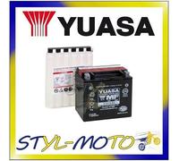 YTX14AH-BS BATTERIA ORIGINALE YUASA CON ACIDO POLARIS 400 Sportsman 2002