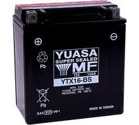 Batteria Moto YTX16-BS Yuasa - Carica e Pronta all'Uso