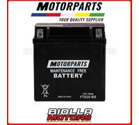 YTX20-BS BATTERIA MOTORPARTS MF ARCTIC CAT Alterra 400, TRV, CORE 400 2012 YTX20