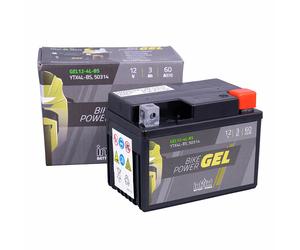 YTX4L-BS BATTERIA AL GEL INTACT PER HUSABERG TE 250 11-13 SPUNTO = 60 CCA