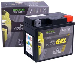 YTX5L-BS BATTERIA AL GEL INTACT PER HUSABERG FE 600 Enduro 00-03 SPUNTO =70CCA